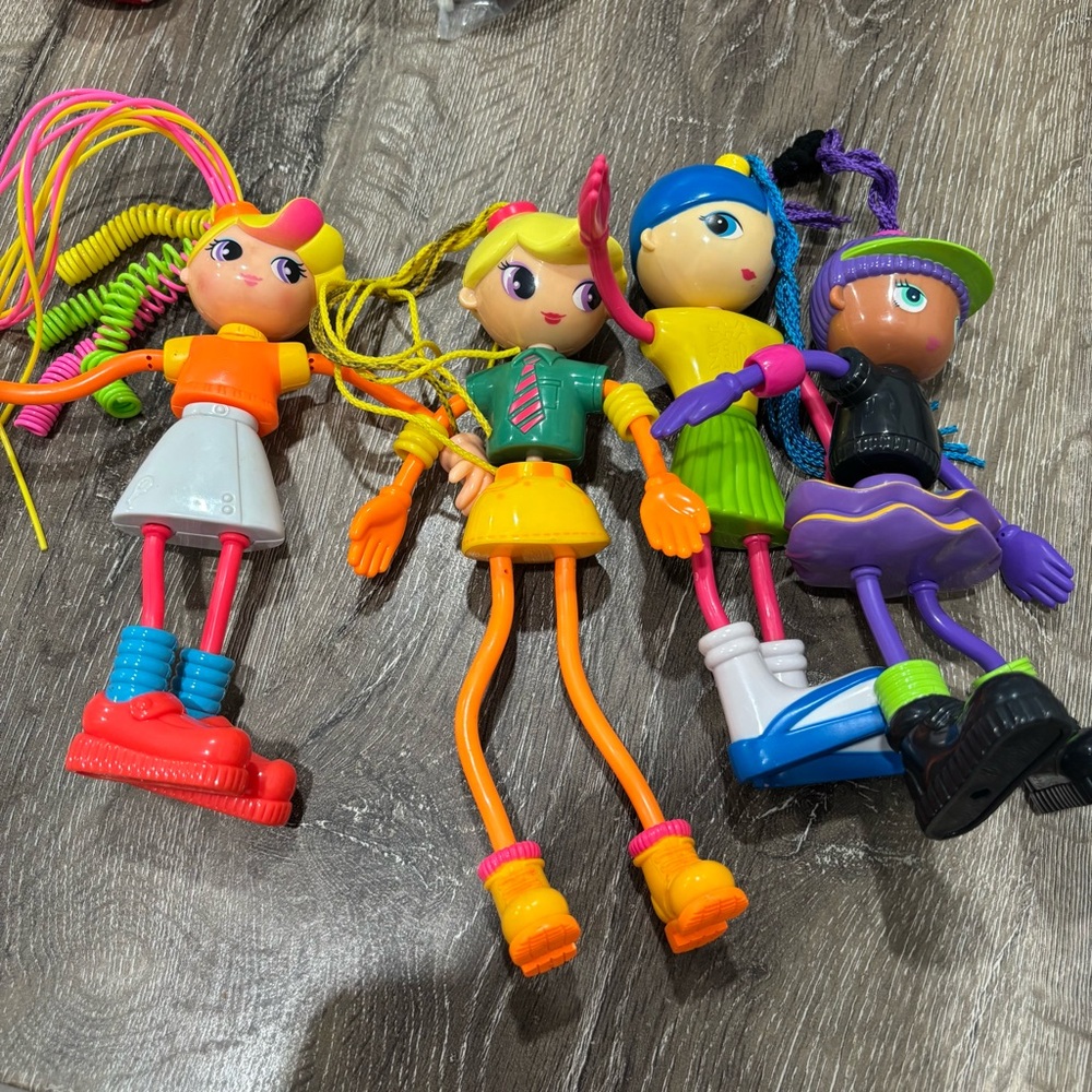 Betty Spaghetty Vintage Dolls Set of 4